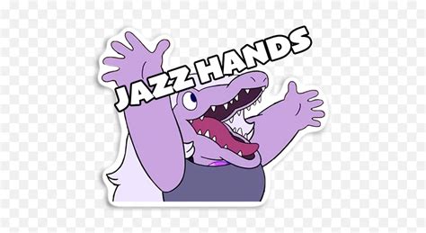 Steven Universe Stickers For Telegram Clip Art Emoji Jazz Hands Emoji