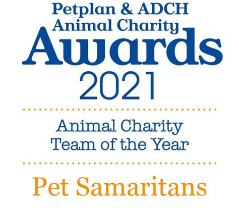 Pet Samaritans Nominated For The Petplan Animal Charity Team Of The