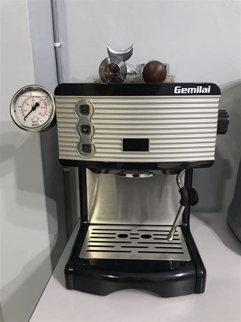 Gemilai Crm Espresso Coffee Machine Mod With Pressure Meter Tv