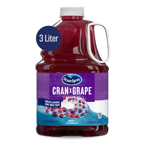 Ocean Spray® Low Sodium Cran-Grape® Juice Drink, 101.4 fl oz Bottle