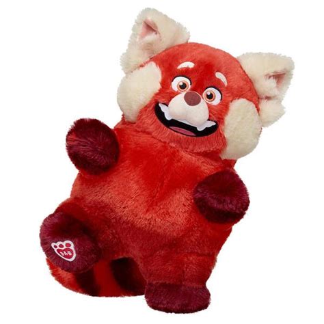 Disney And Pixars Turning Red Panda Mei Plush Build A Bear® Red