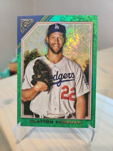 Topps Gallery Shimmer Foil Clayton Kershaw Hobby Korea Forum