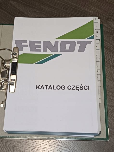 Katalog Części Fendt Farmer Niska cena na Allegro pl