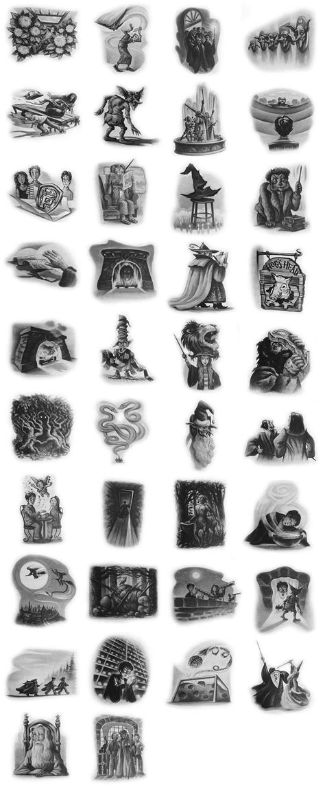 Every chapter illustration from the ‘Harry Potter’ books — Harry Potter ...