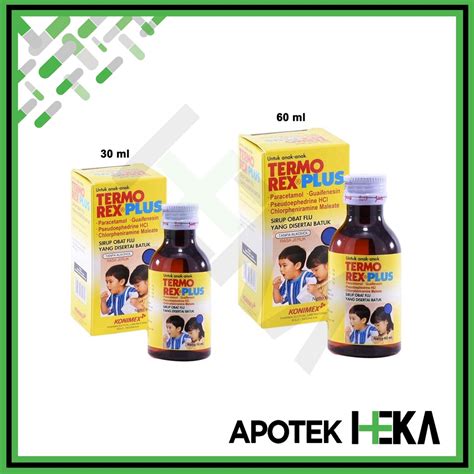 Jual Termorex Plus Ml Ml Sirup Batuk Pilek Anak Bandung