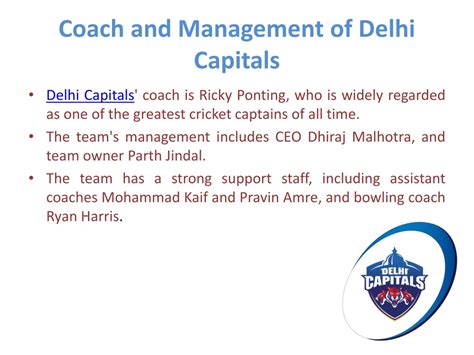 PPT - Delhi Capitals PowerPoint Presentation, free download - ID:12030502