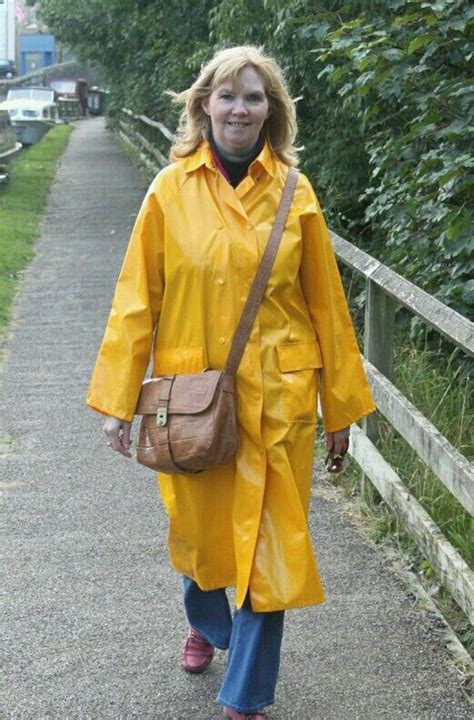 Yellow Pvc Mack Raincoat Fashion Yellow Raincoat Rainwear Fashion