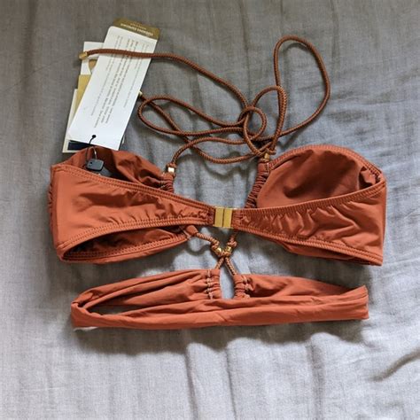 Vix Swim Vix Gi Bikini Top Cafe Brown Poshmark