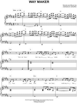 Free Printable Christian Piano Sheet Music