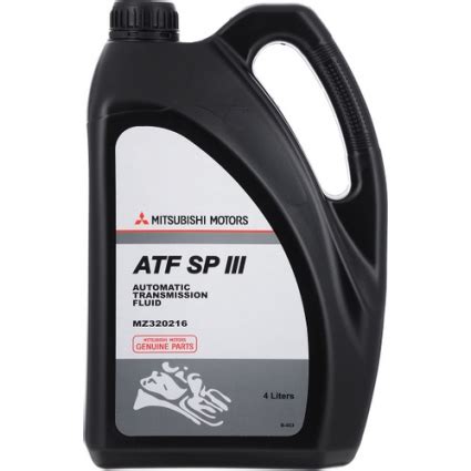 Купить Масло для АКПП MITSUBISHI ATF SP-III 4л | (Сингапур) в оптовом ...