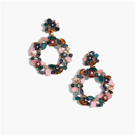 J Crew Pieces That Are Peak Cozy Refinery Jcrew Earrings Floral