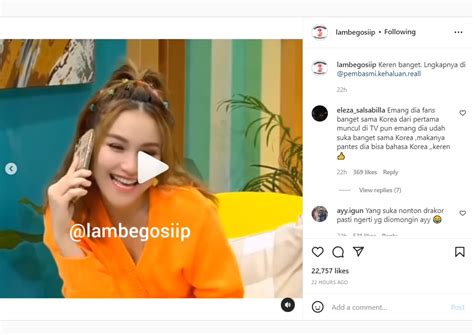 Bicara Pakai Bahasa Korea Pelafalan Ayu Ting Ting Banjir Pujian