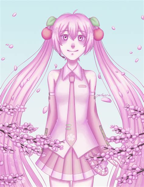 Sakura Miku By Penfaerie On Deviantart