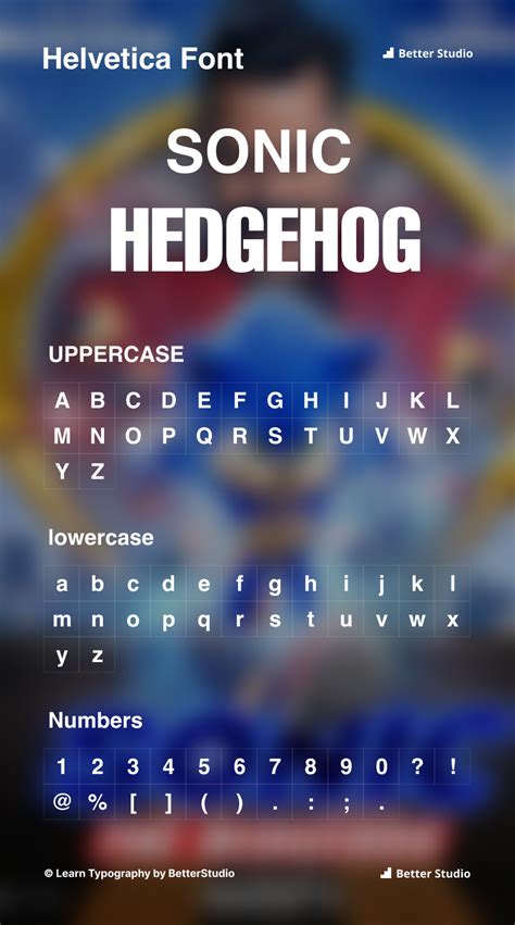 Sonic Hedgehog Font: Download Free Font