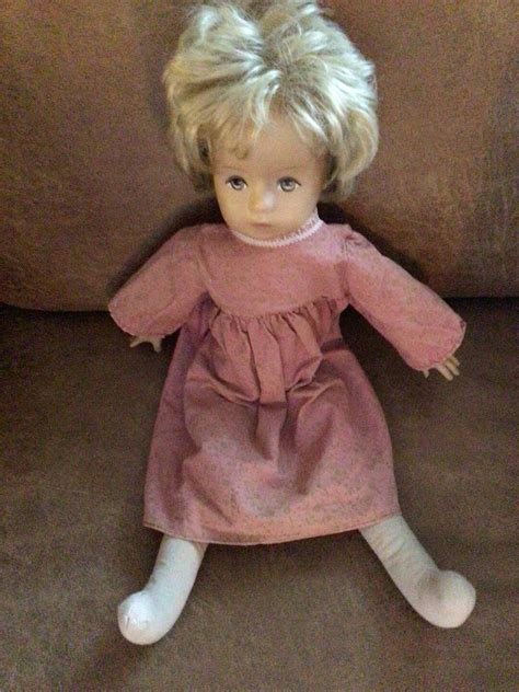 VINTAGE SASHA DOLL Bella Vintage 80s German Doll Blonde Hair Original Clothing Approximately