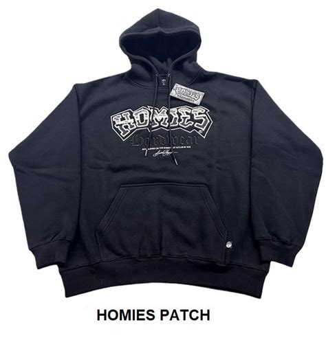 HOMIES™ MEN'S Pullover Hoodie- HOMIES PATCH – DGA Tees