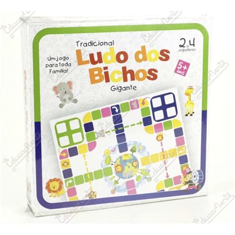 Ludo Gigante Dos Bichos BateBumbo Shopee Brasil