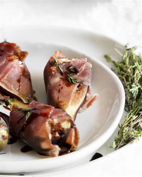 Goat Cheese Figs Wrapped In Prosciutto A Cedar Spoon