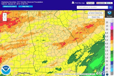 December 2017 Warmer Than Normal In Georgia In Spite Of Arctic Blast At