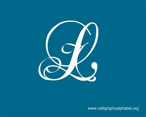 Calligraphy Alphabet L | Calligraphy alphabet, Alphabet, Calligraphy