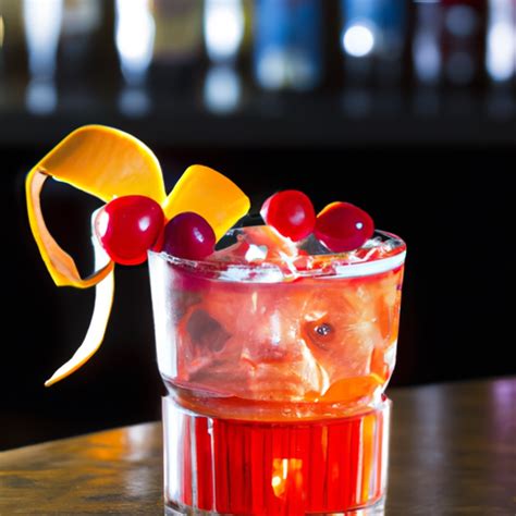 Sex On The Beach Fruity Cocktail With Vodka Peach Schnapps Cranberry And Orange Juice