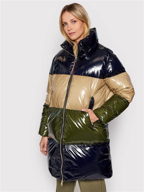 Tommy Hilfiger Daunenjacke Glossy Down Ww Ww Bunt Regular Fit