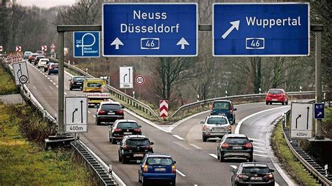 Kreuz Düsseldorf Süd Baustelle für A46 wird vorbereitet