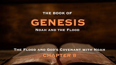 Genesis Chapter Noah And The Flood The Flood And God S Covenant