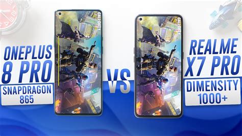 REALME X7 PRO Vs ONEPLUS 8 PRO 8T Speedtest Comparison Snapdragon