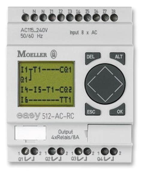 Eaton Moeller Relés programables Easy EASY512 AC RC Cyberall Group