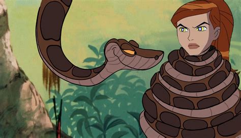 Kaa and Gwen Tennyson by Tyriuskishayinew16 on DeviantArt