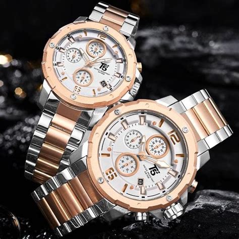 Jual Cod Jam Tangan T Couple Pria Wanita Original Chronograph Water