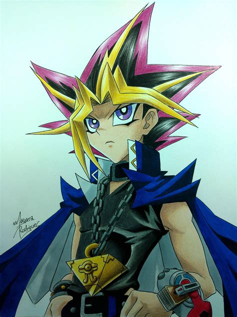 Yami Yugi (YU-GI-OH!) by Mayara Rodrigues link for more arts anime ...