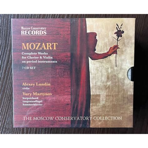 Mozart Complete Works For Clavier Violin On Period Instruments 7 Cds