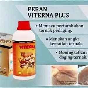 Jual Viterna Vitamin Ternak Natural Untuk Hewan Ternak 500 Cc Terbatas