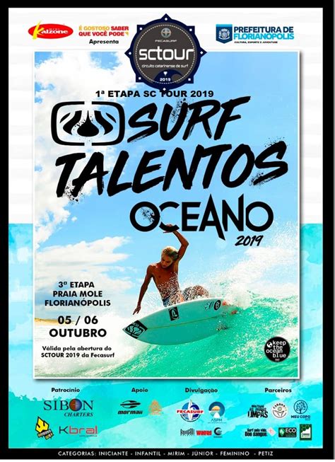 Circuito Surf Talentos Oceano Abre O SCTOUR FECASURF Na Praia Mole