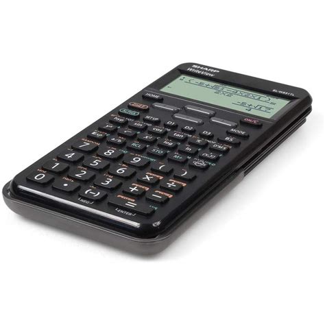 Calculatrice Scientifique Sharp El W Tlb Noir