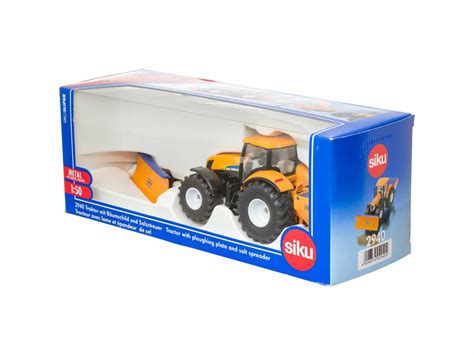 Siku 2940 New Holland Traktor mit Räumschild 1 50 OVP TOYCAR SHOP DE