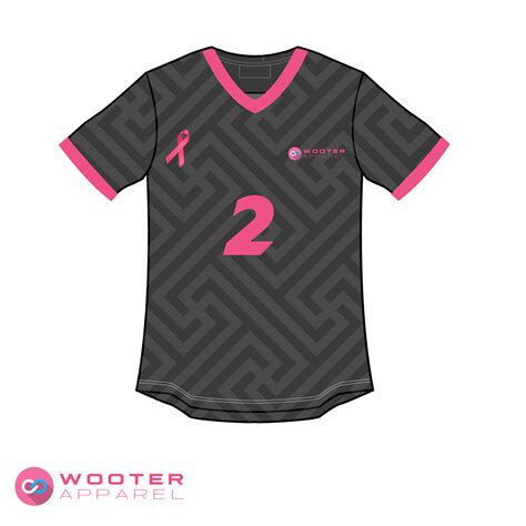 Breast Cancer Awareness Custom Breast Cancer Sports Uniforms Wooter Apparel