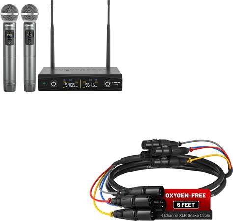 Amazon Phenyx Pro UHF Wireless Handheld Microphone System PTU 52