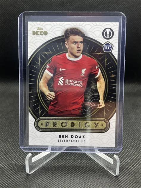 2023 24 TOPPS DÉCO Ben Doak Prodigy recrue Liverpool EUR 1 16 PicClick FR