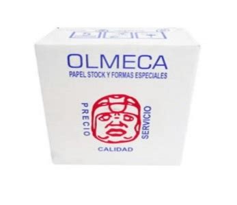 Compra Olmeca Papel Stock Tantos Po Hojas X Blanco