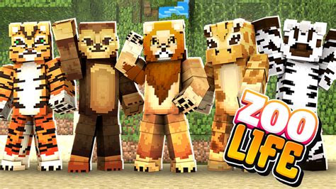 Zoo Life by The Lucky Petals (Minecraft Skin Pack) - Minecraft Bedrock ...