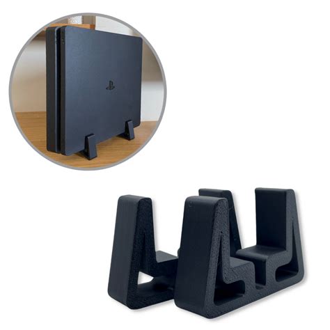 Base Apoio De Mesa Suporte Vertical Ps Slim Fat Pro Playstation