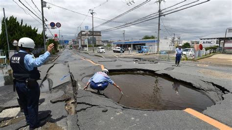 Video As Se Vivi En Jap N El Sismo De Grados De Magnitud Este