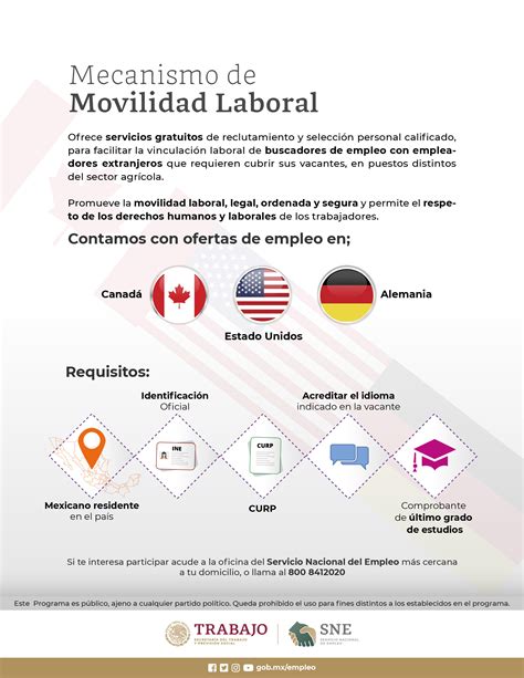 Movilidad Laboral Empleo Gobierno Gob Mx