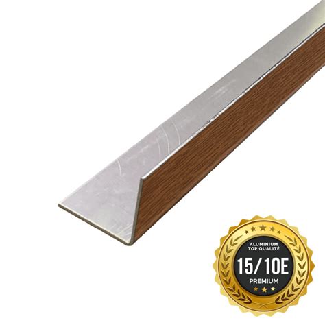 Cornière Alu 2m 1510ème Avec Laquage Angle 90° 20x20 à 100x100mm