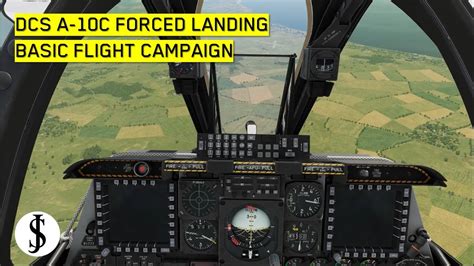 DCS A 10C Forced Landing Basic Flight Training Campaign YouTube