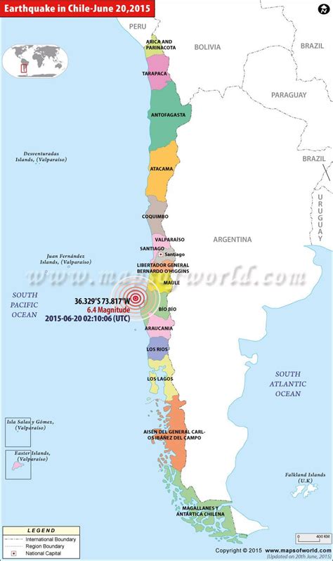 Chile earthquake map areas affected by earthquakes in chile – Artofit