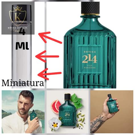 BOTICA 214 FIJI PARADISE PERFUME MASCULINO E FEMININO O BOTICARIO